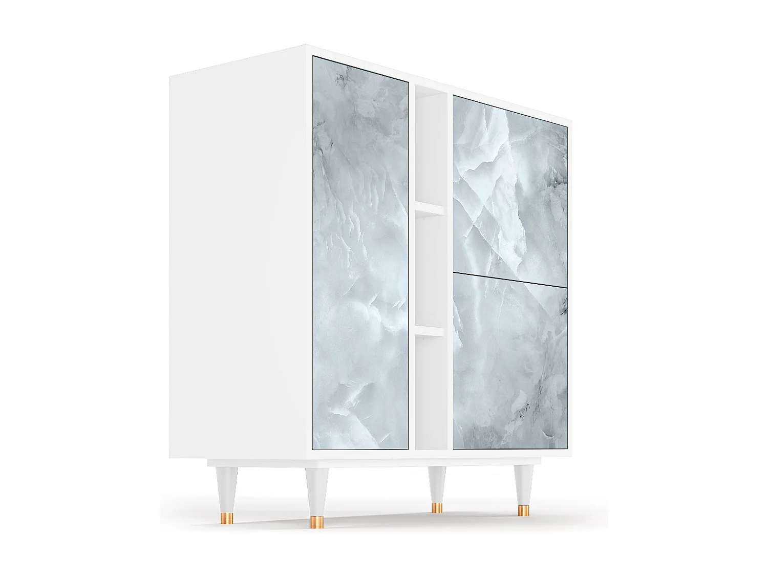 Buffet - 94х96х41 cm - BS5 - The Onyx, Blanc