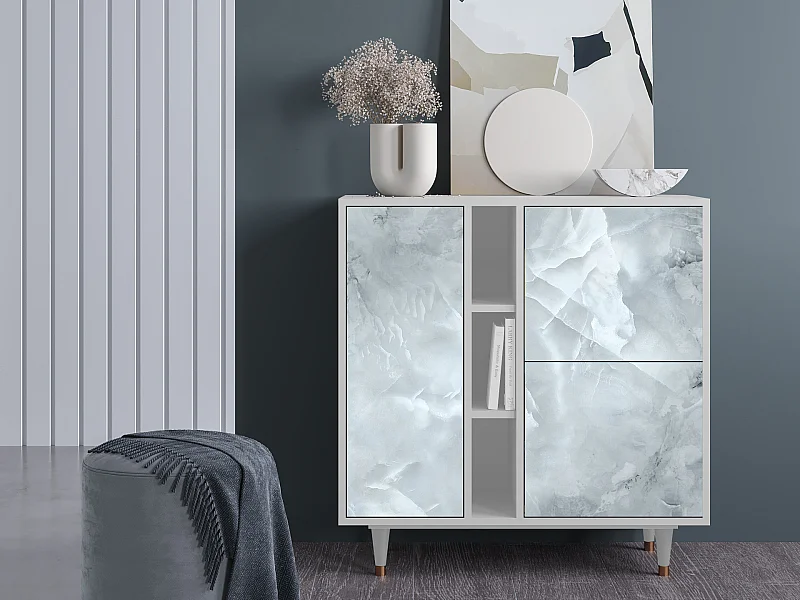 Aparador - 94х96х41 cm - BS5 - The Onyx, Blanco