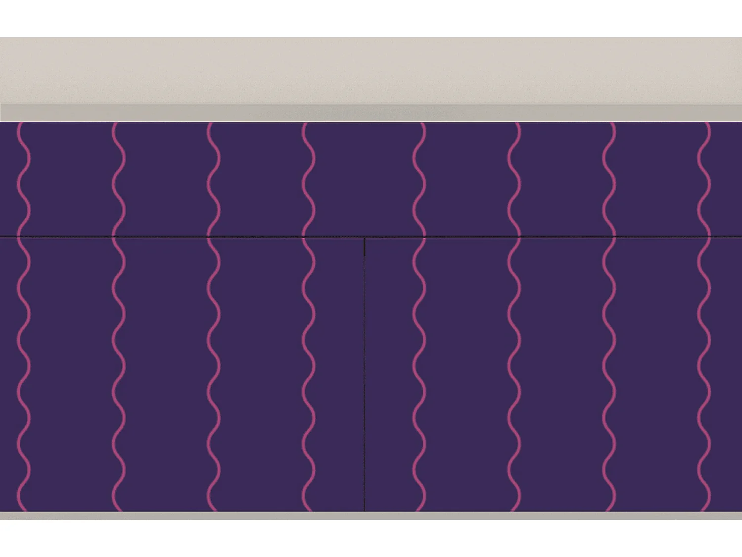 Kredens - 115x85x48 cm - BS4 - Grape Maccaroni, Piaskowy