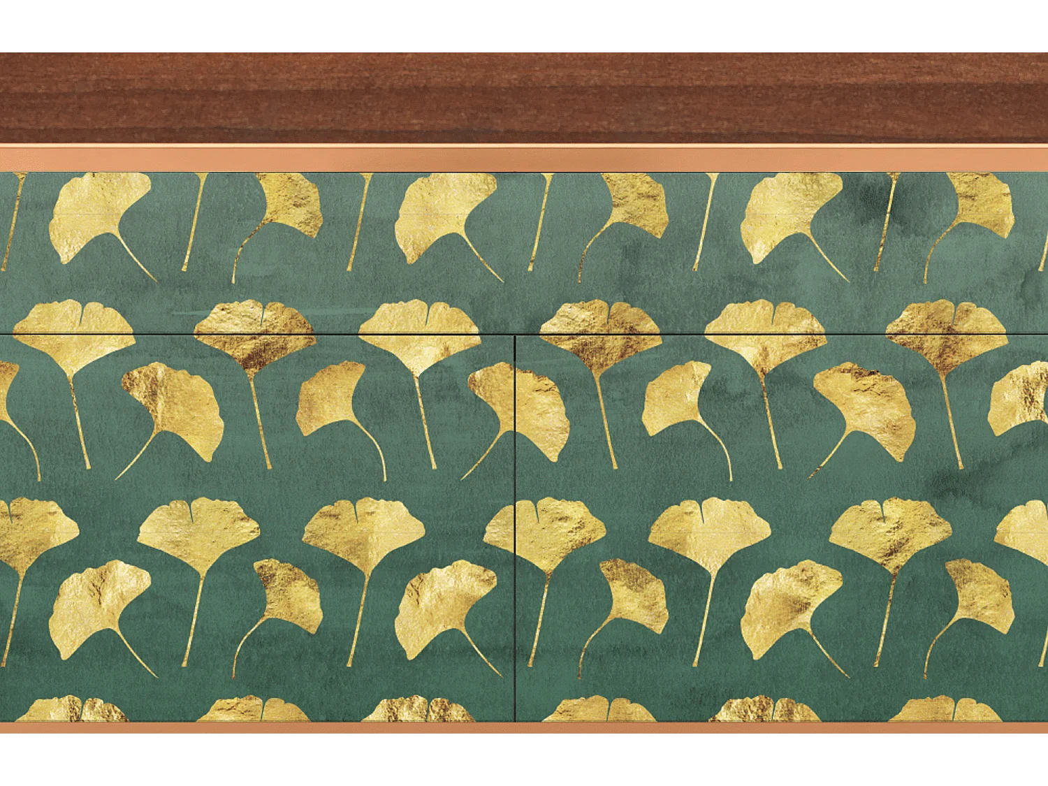 Buffet - 115x85x48 cm - BS4 - Gingko leaves, Noyer