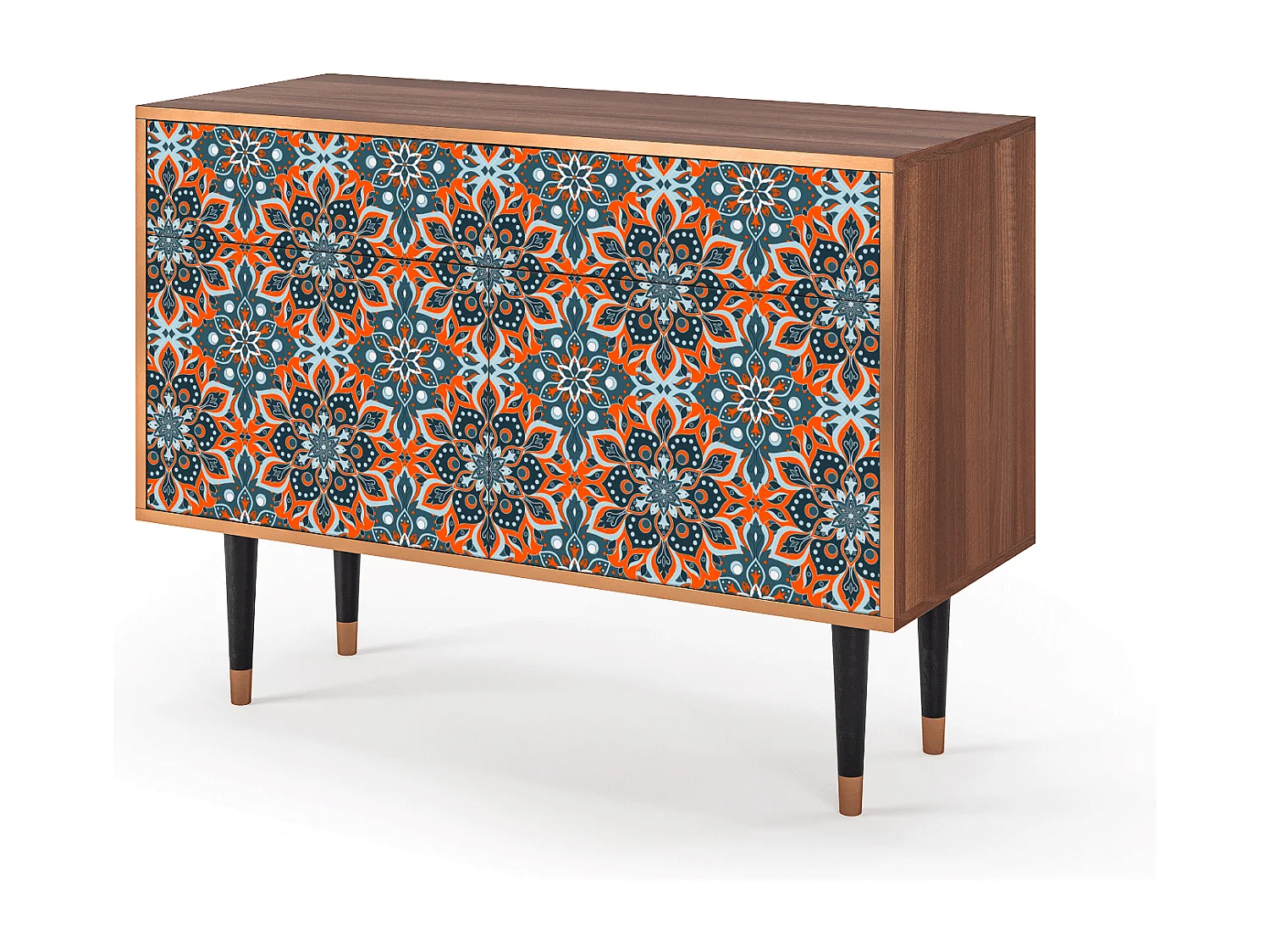 Credenza - 115x85x48 cm - BS4 - Fire Beetle, Noce