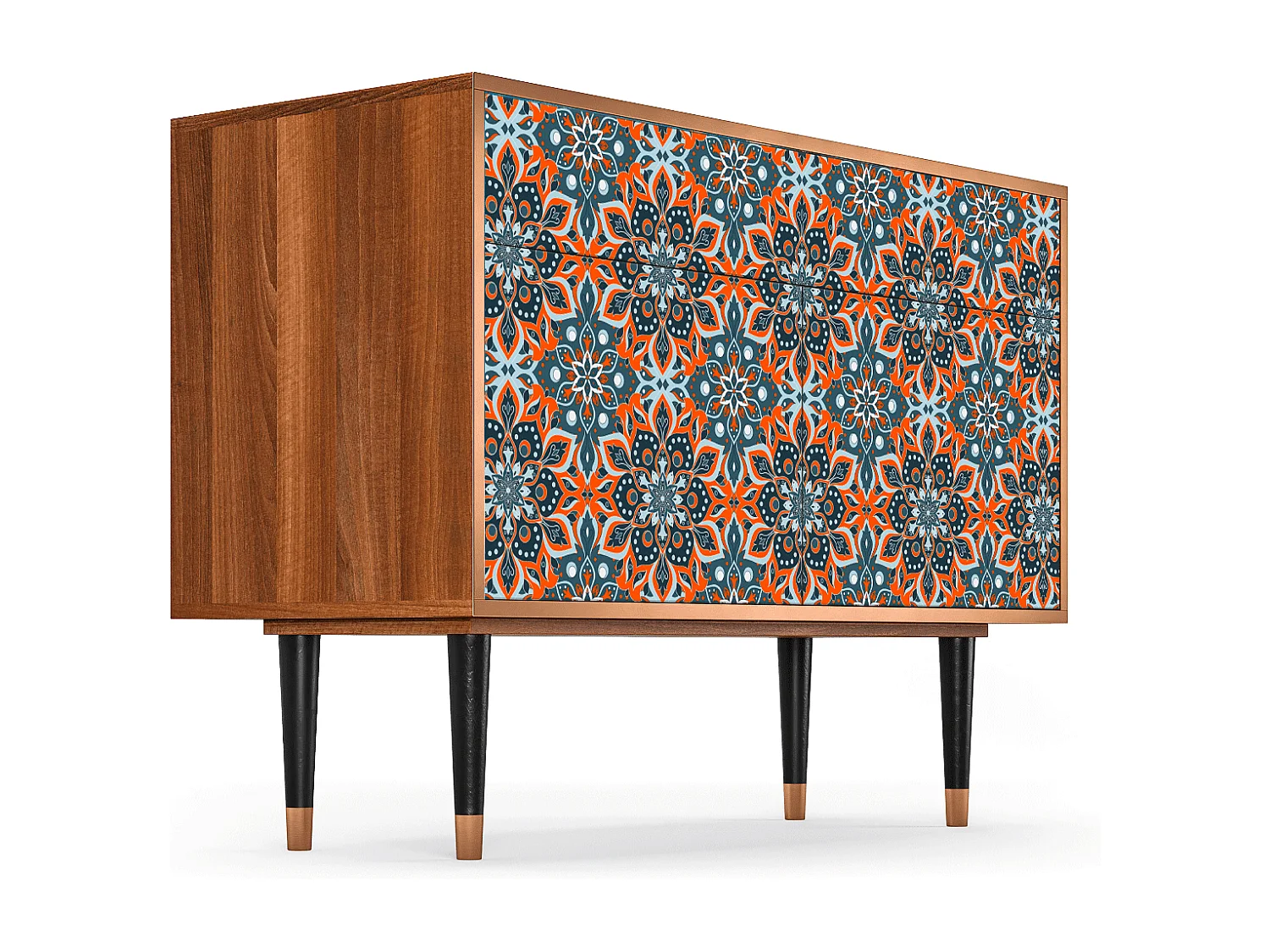 Credenza - 115x85x48 cm - BS4 - Fire Beetle, Noce