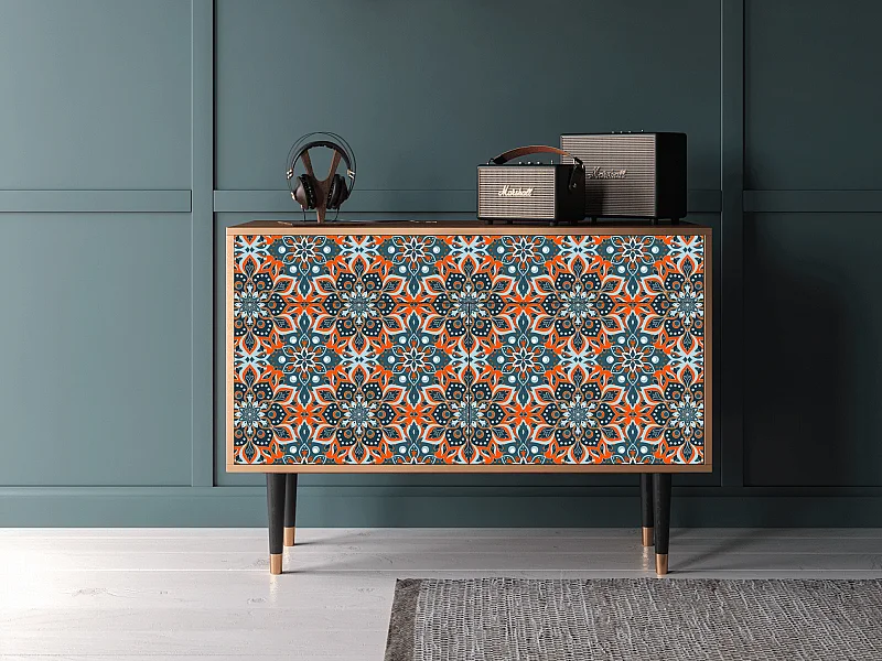 Credenza - 115x85x48 cm - BS4 - Fire Beetle, Noce