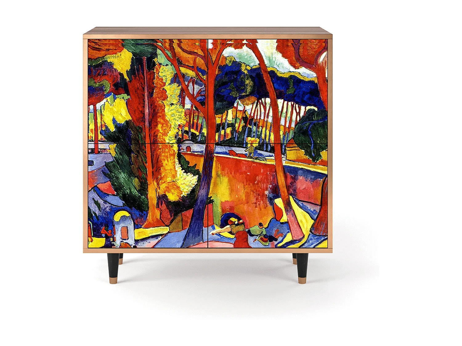 Sideboard - 94x96x48 cm - BS3 - The Turning Road, Walnuss