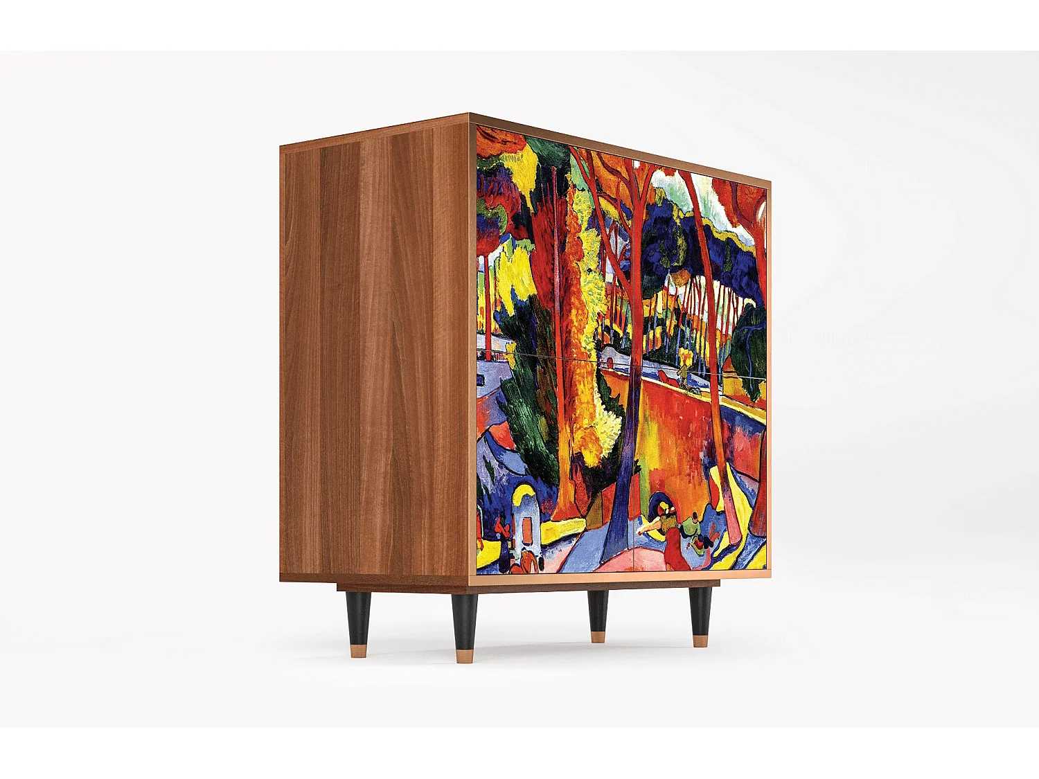 Sideboard - 94x96x48 cm - BS3 - The Turning Road, Walnuss