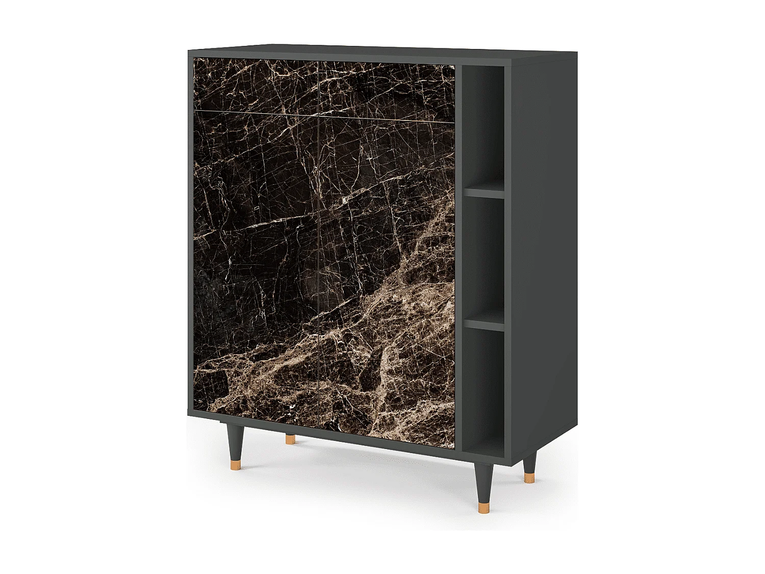 Credenza - 96х110х41 cm - BS6 - Night Abyss, Antracite
