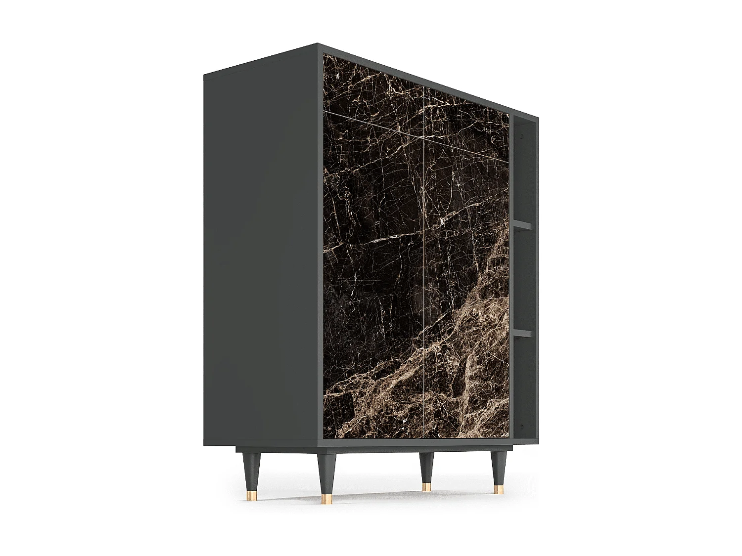Credenza - 96х110х41 cm - BS6 - Night Abyss, Antracite