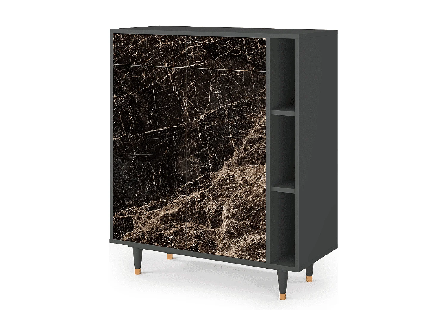 Credenza - 96х110х41 cm - BS6 - Night Abyss, Antracite
