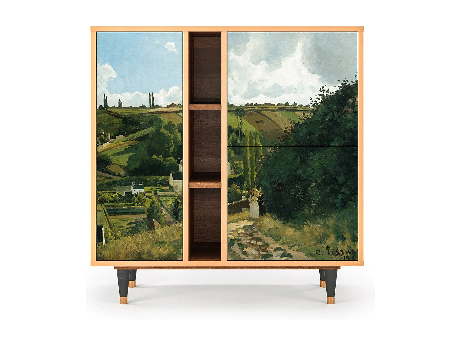 Buffet - 94х96х41 cm - BS5 - Jalais Hill by Pissarro, Noyer