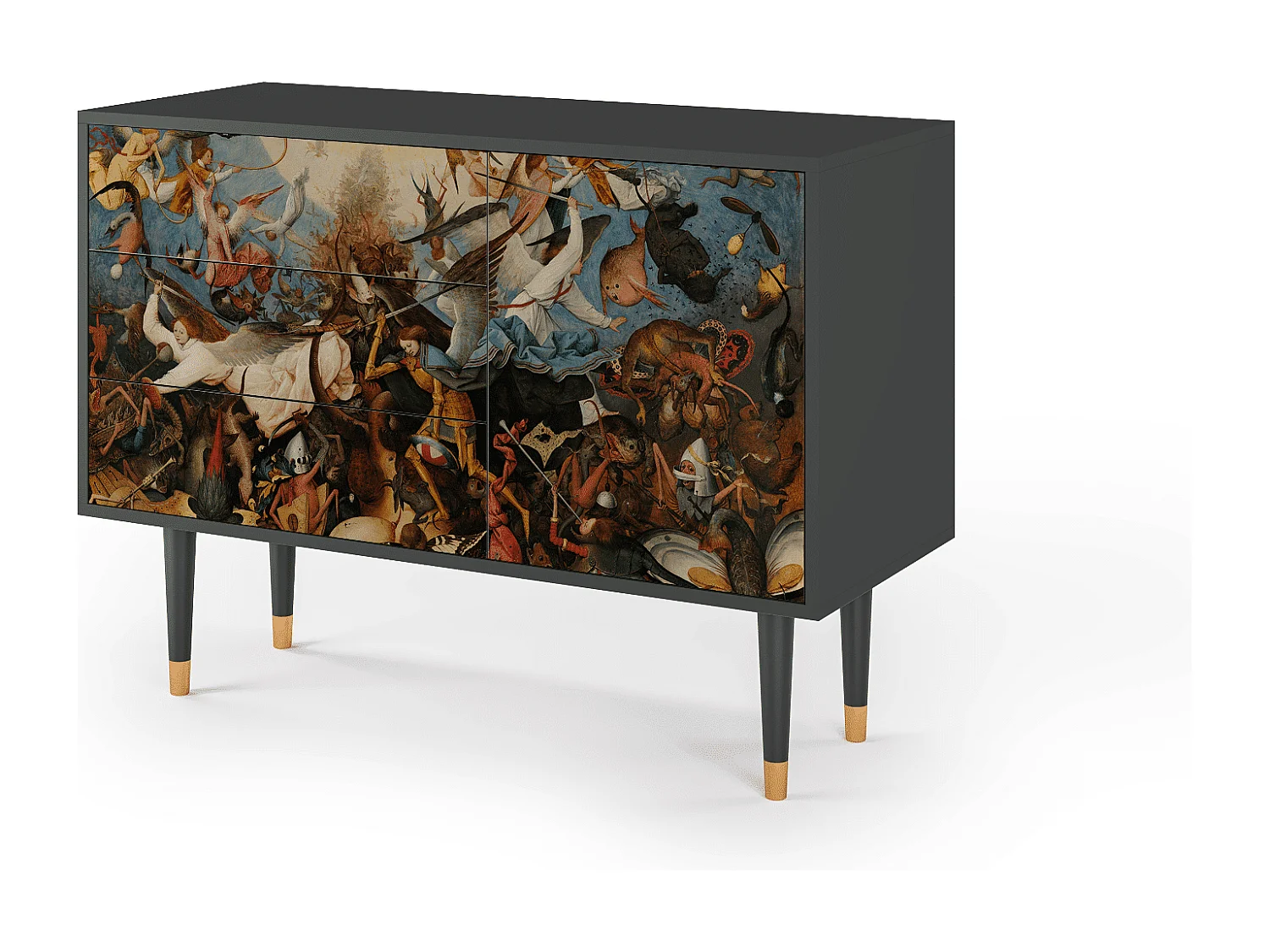 Sideboard - 115х84х41 cm - S3 - The Fall, Anthrazit