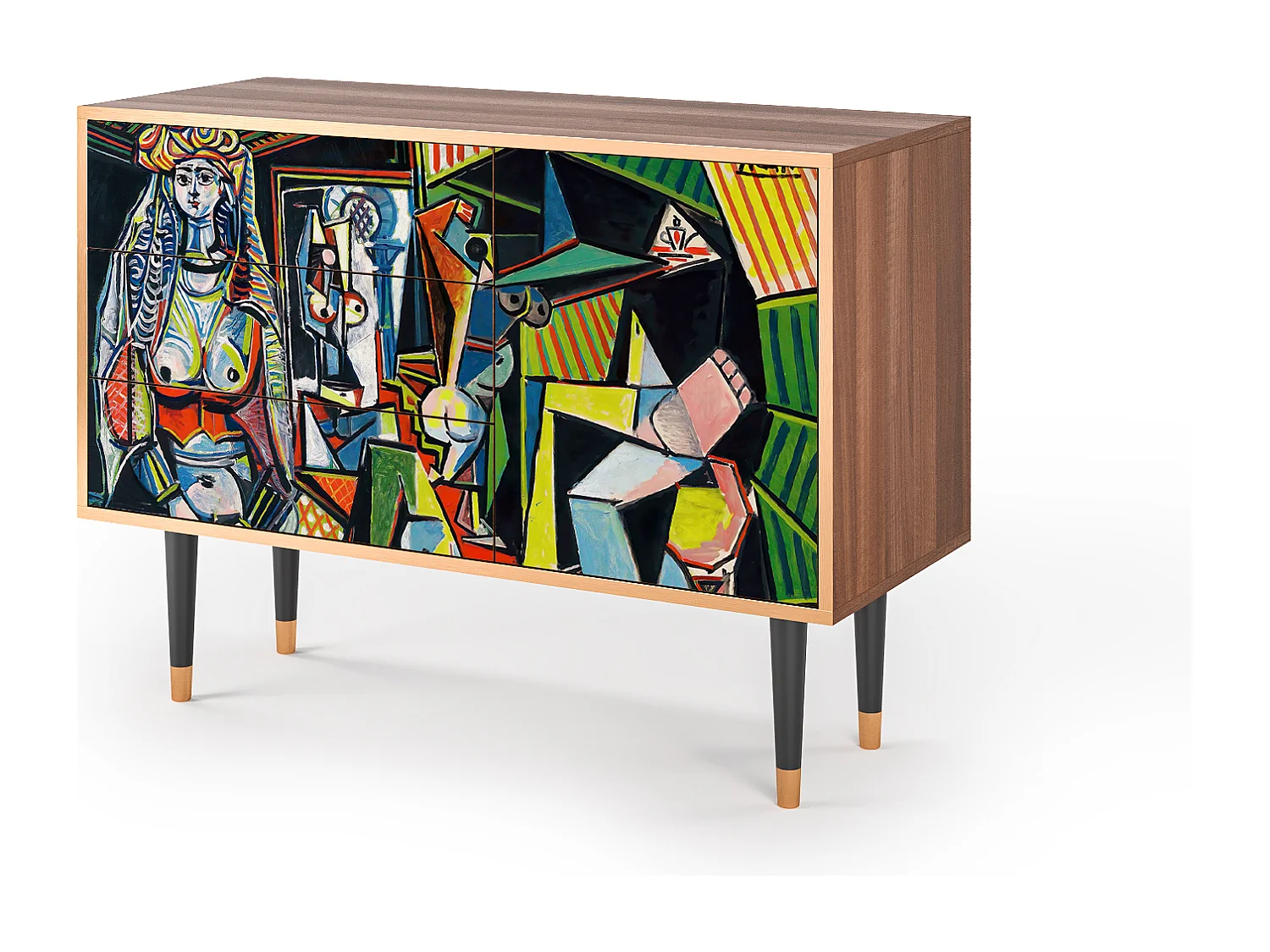 Buffet - 115х84х41 cm - S3 - Women of Algiers, Noyer