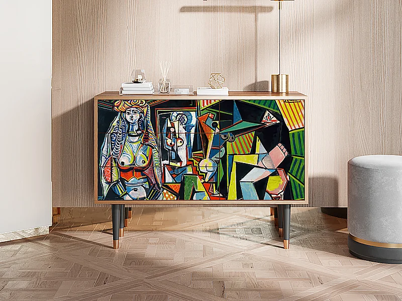 Credenza - 115х84х41 cm - S3 - Women of Algiers, Noce