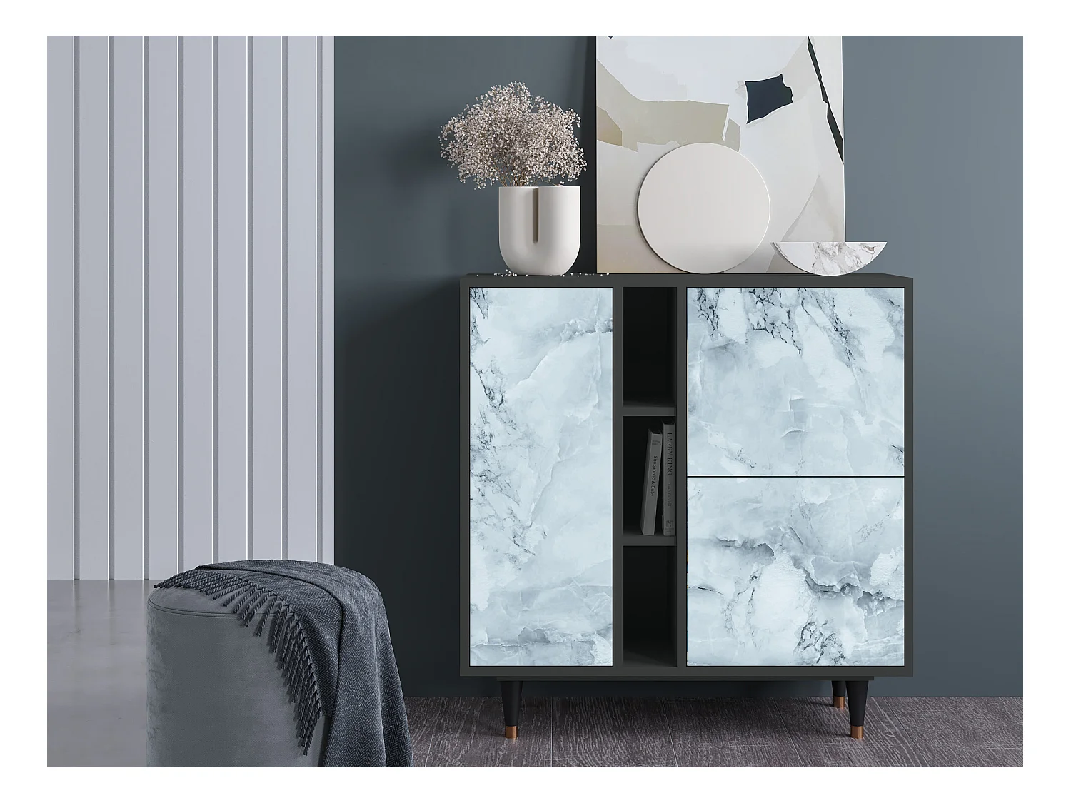 Buffet - 94х96х41 cm - BS5 - Glacial Colour, Anthracite