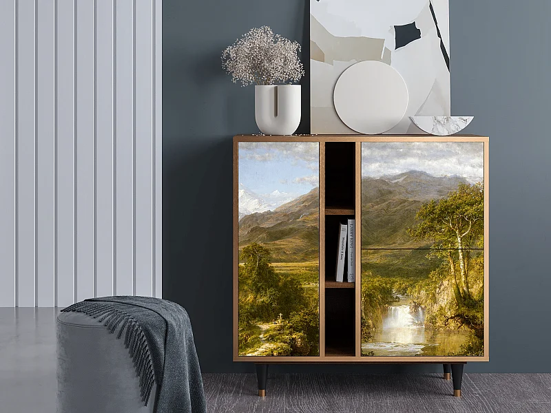 Buffet - 94х96х41 cm - BS5 - The Heart of the Andes , Noyer