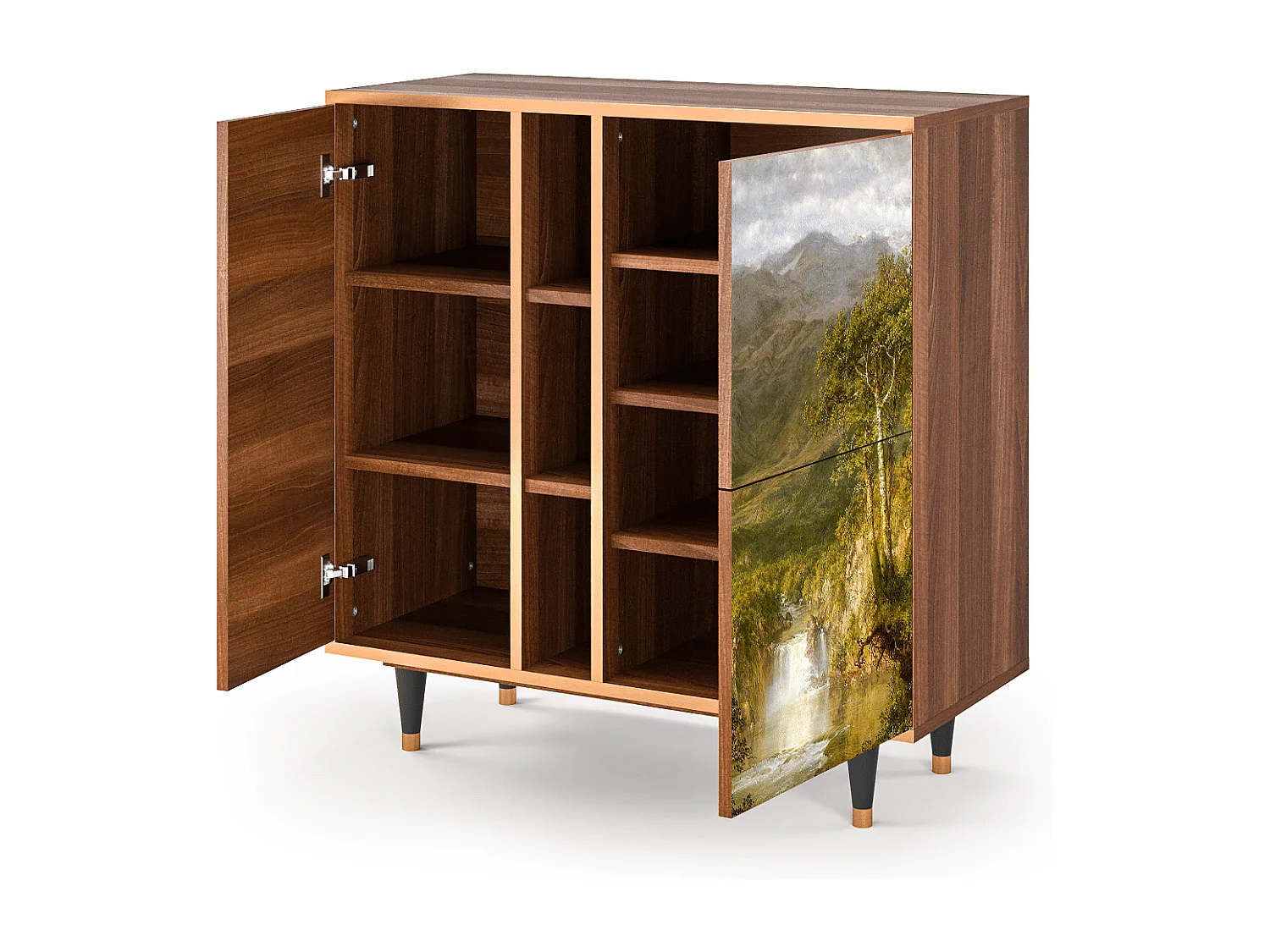 Sideboard - 94х96х41 cm - BS5 - The Heart of the Andes , Walnuss