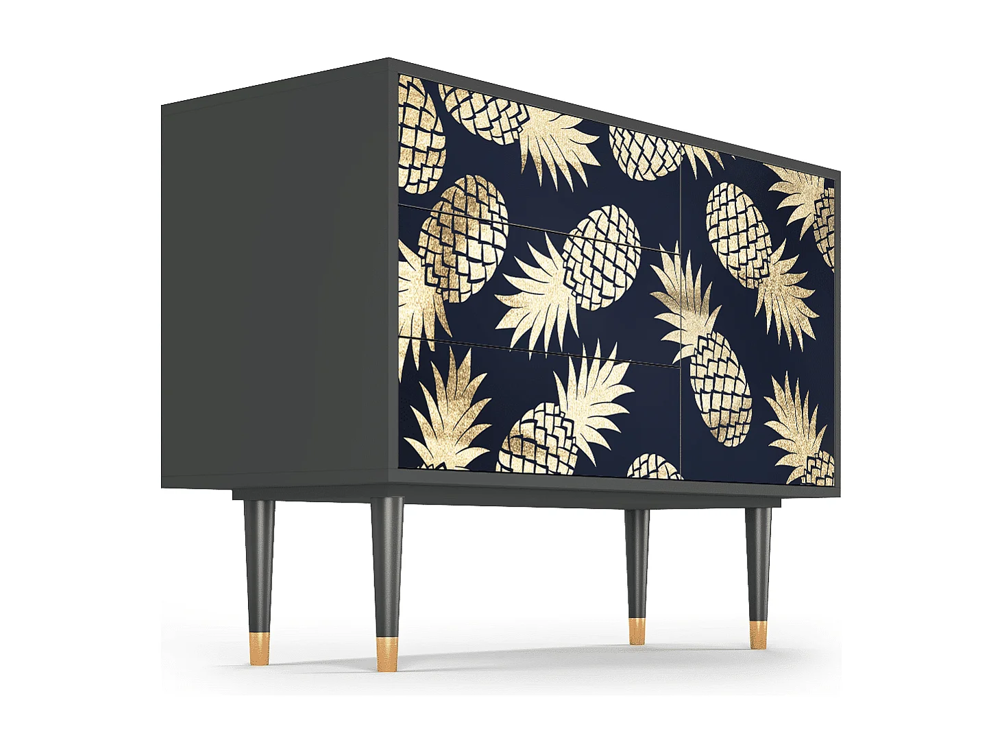 Buffet - 115х84х41 cm - S3 - Sunny Pineaple, Anthracite