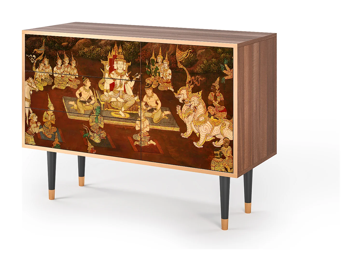 Buffet - 115х84х41 cm - S3 - Malyavan, Noyer