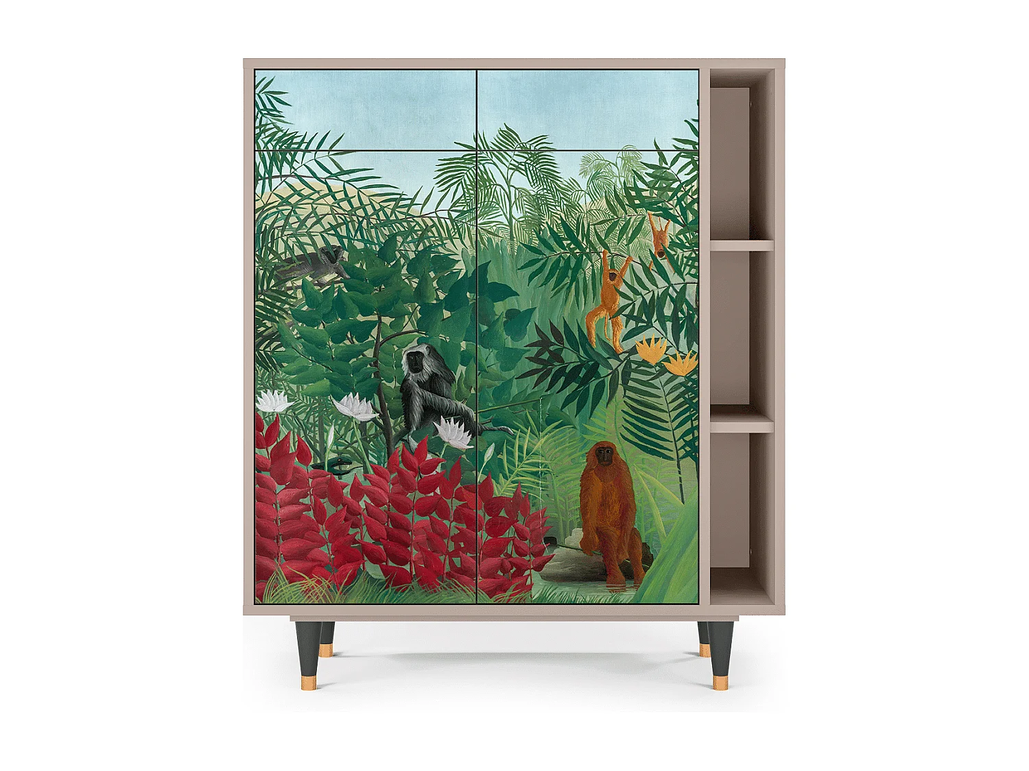 Buffet - 96х110х41 cm - BS6 - Jungles in Paris, Latte