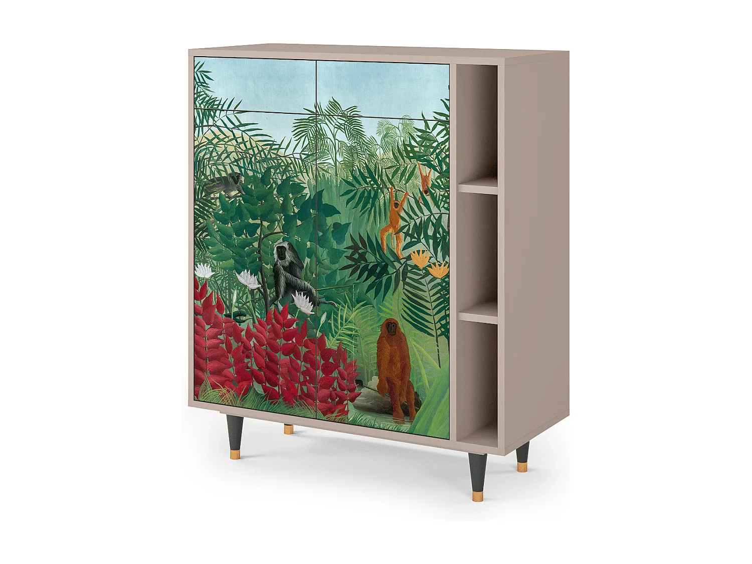 Buffet - 96х110х41 cm - BS6 - Jungles in Paris, Latte