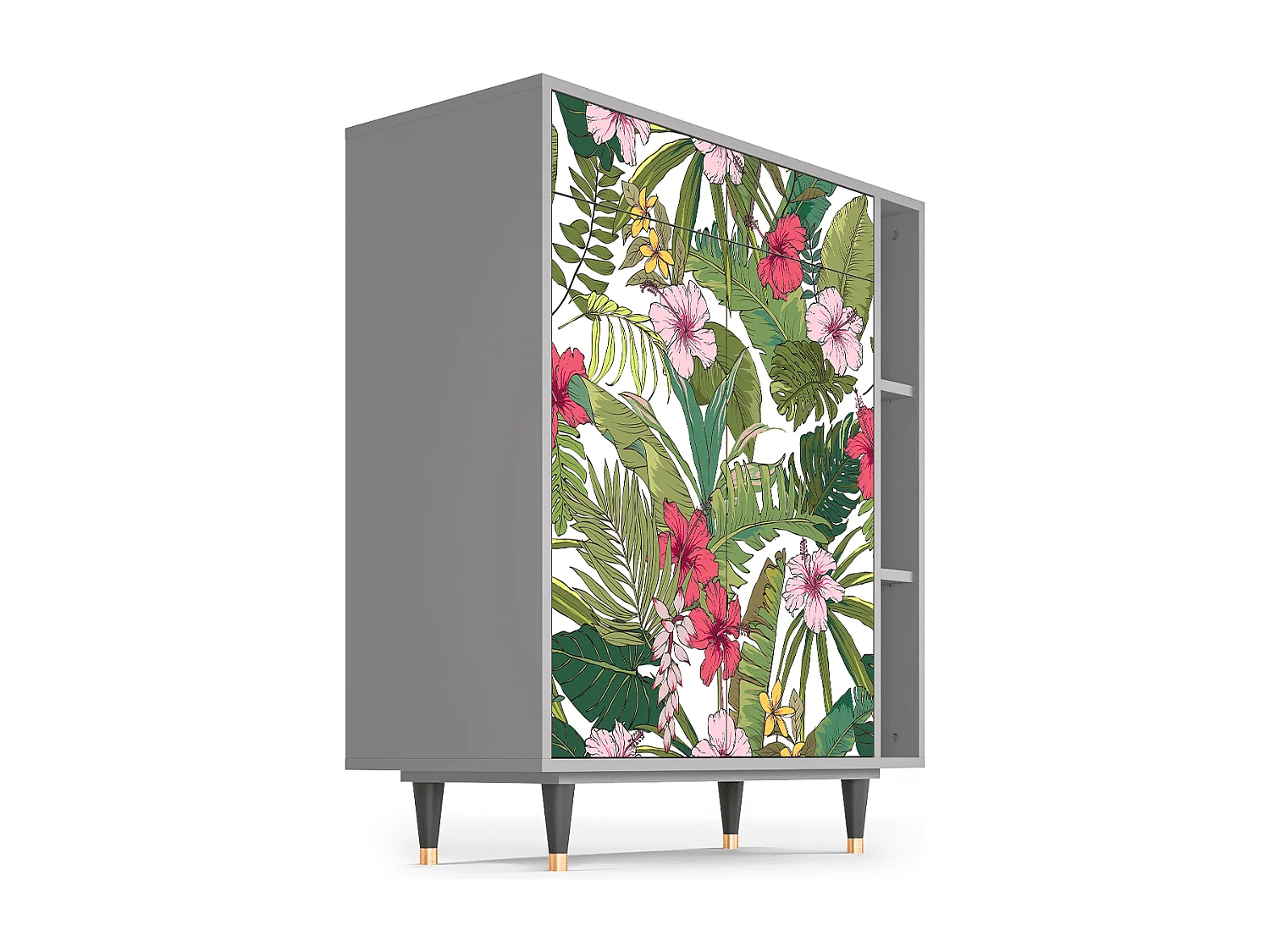 Buffet - 96х110х41 cm - BS6 - Verdant Tropics, Gris