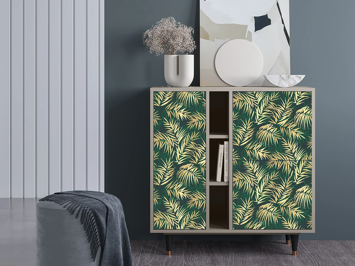 Buffet - 94х96х41 cm - BS5 - Sunny Palm Tree, Sable