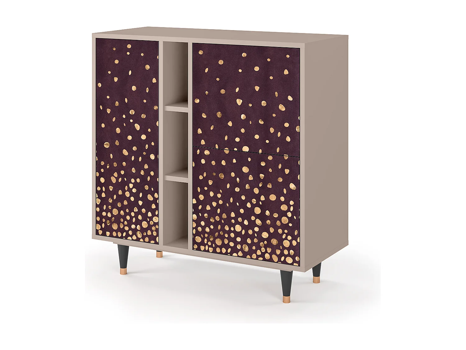 Buffet - 94х96х41 cm - BS5 - Glowworms, Latte