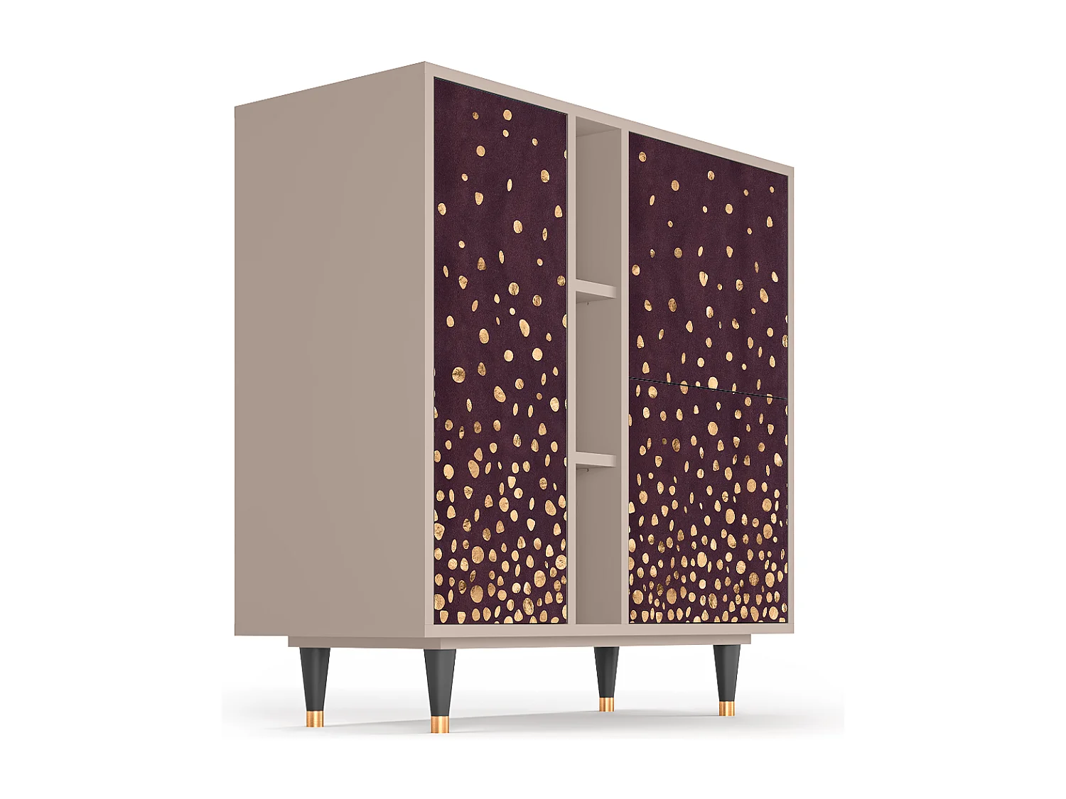 Buffet - 94х96х41 cm - BS5 - Glowworms, Latte