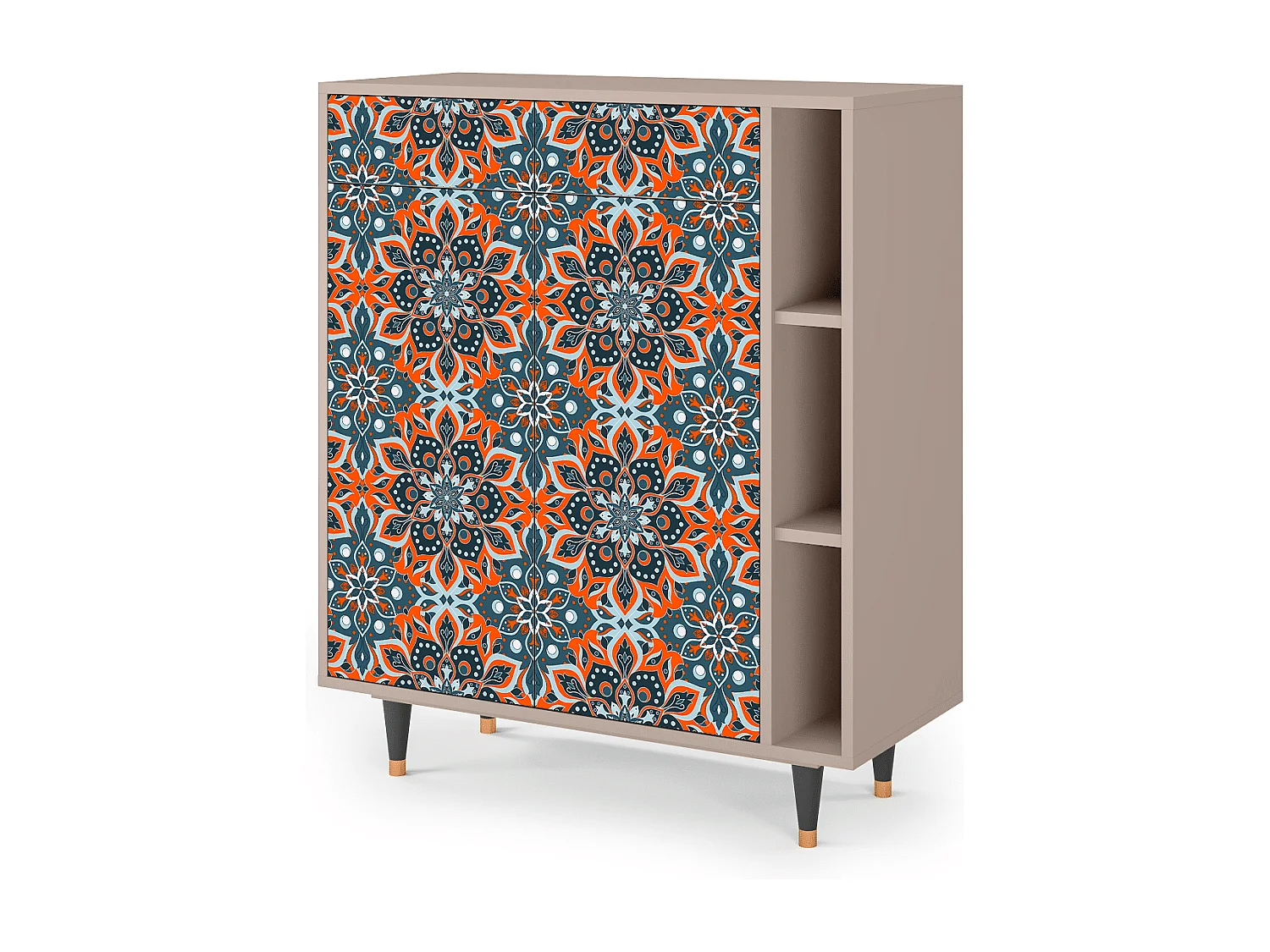 Sideboard - 96х110х41 cm - BS6 - Fire Beetle, Latte