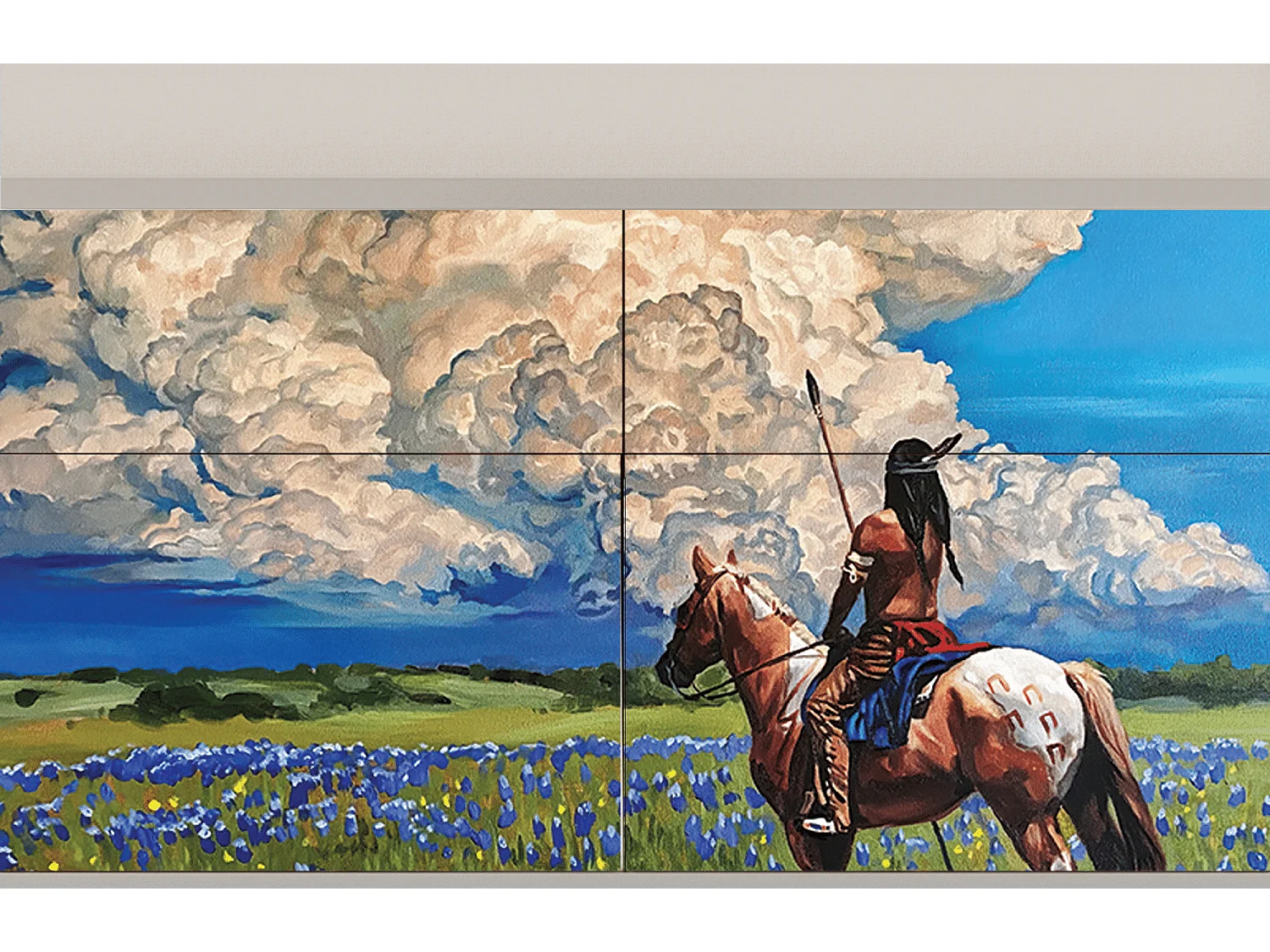 Kredens - 115x85x48 cm - BS4 - Thunderheads by Dean, Piaskowy