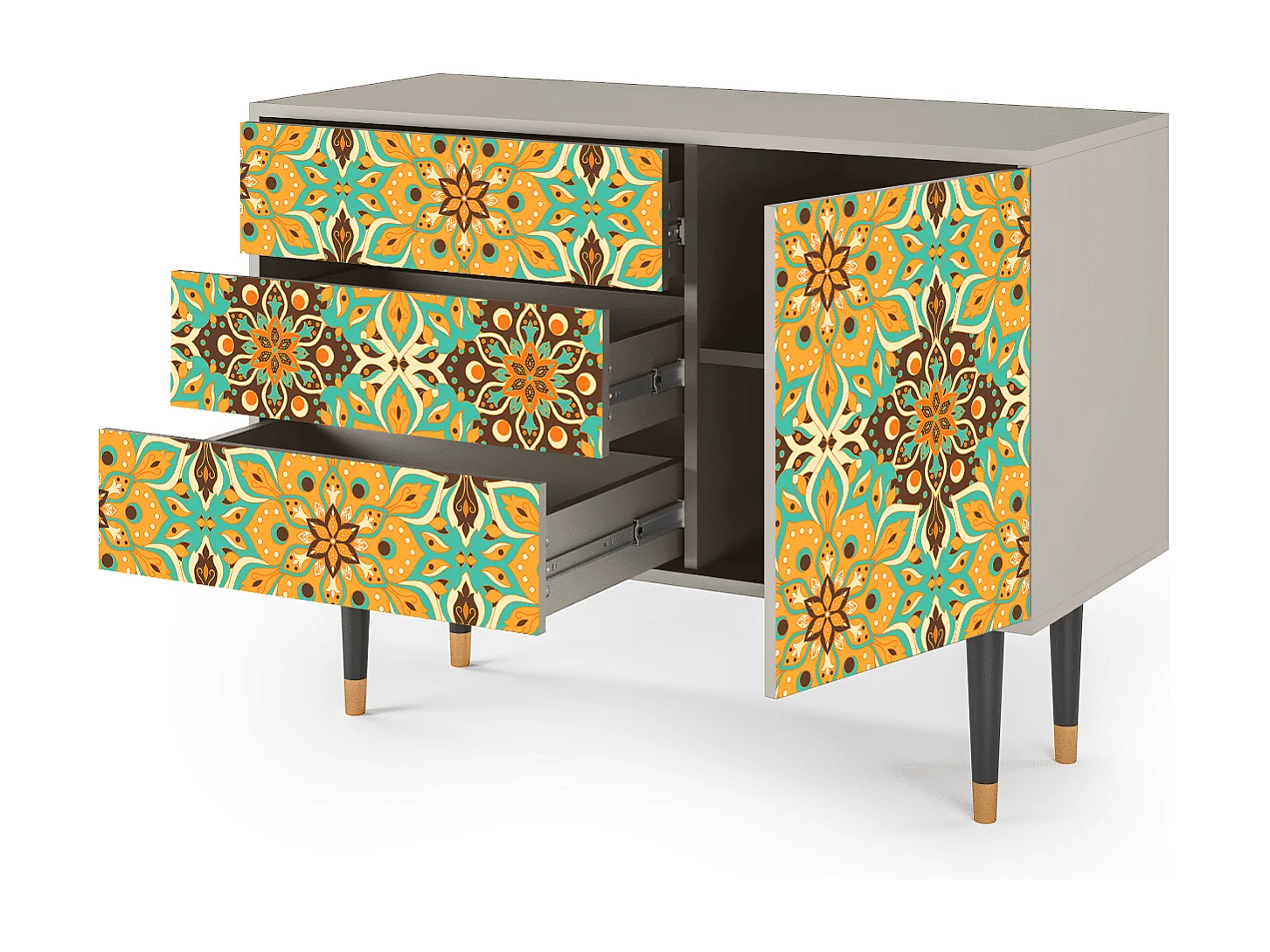 Buffet - 115х84х41 cm - S3 - Indian Spices, Sable