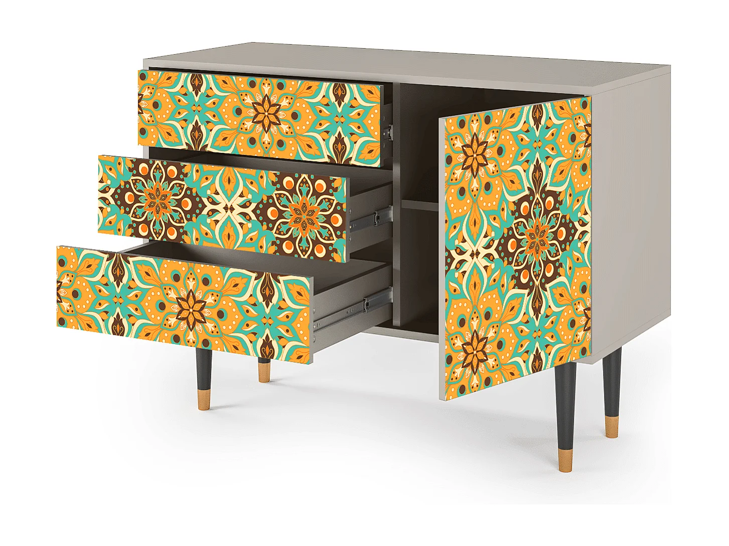 Buffet - 115х84х41 cm - S3 - Indian Spices, Sable