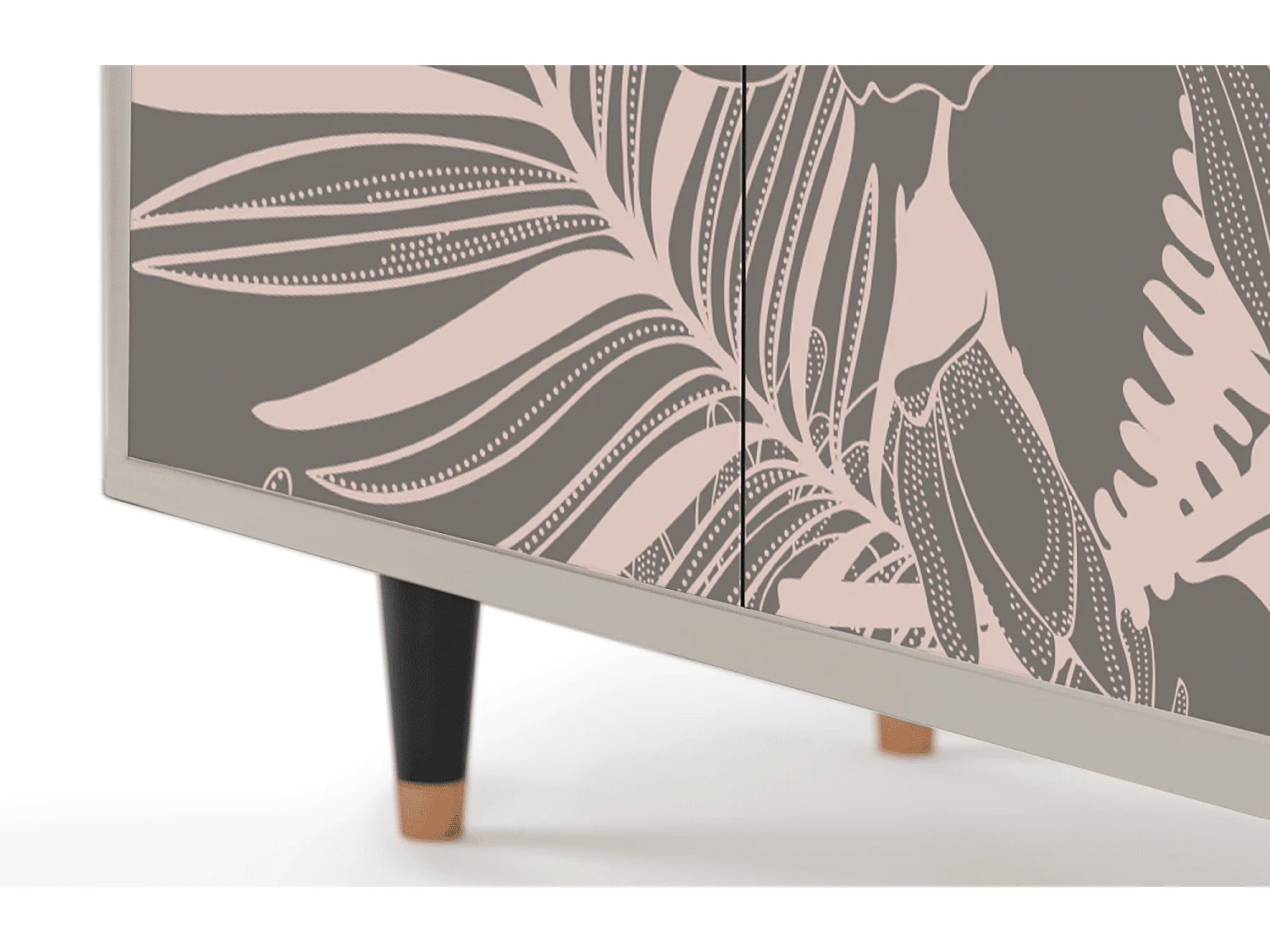 Buffet - 94x96x48 cm - BS3 - Issabelline Flower, Sable