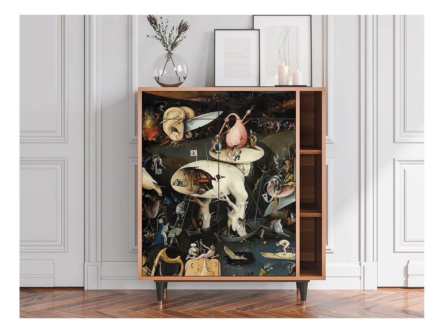 Sideboard - 96х110х41 cm - BS6 - The Garden 2, Walnuss