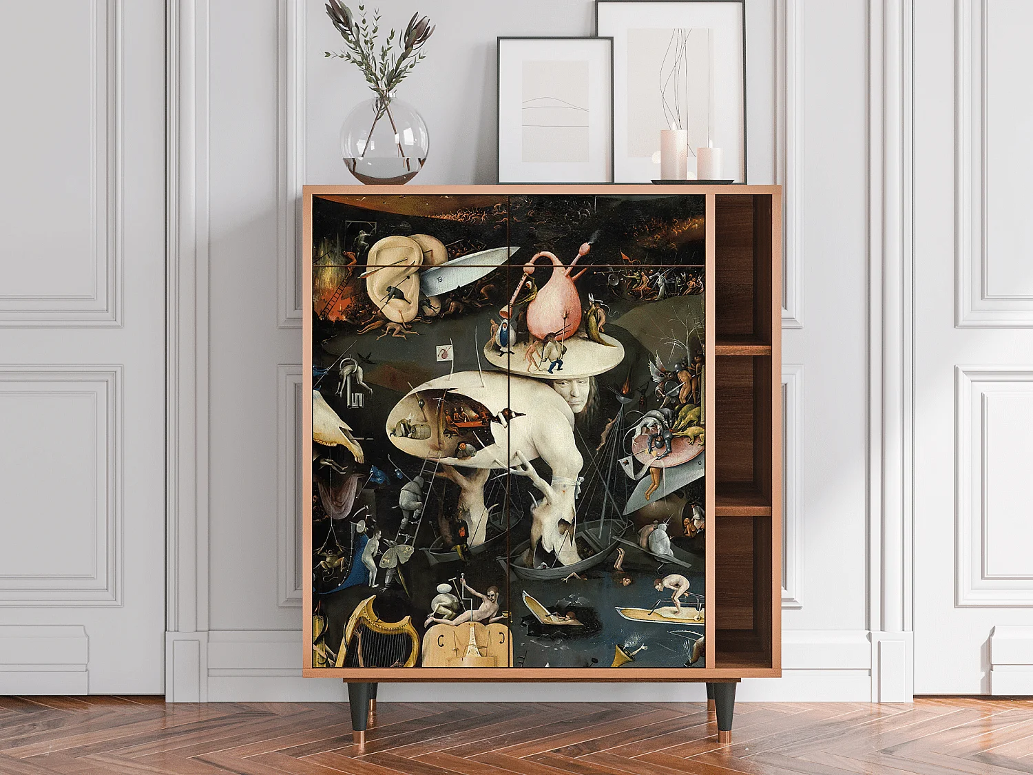 Aparador - 96х110х41 cm - BS6 - The Garden 2, Nogal