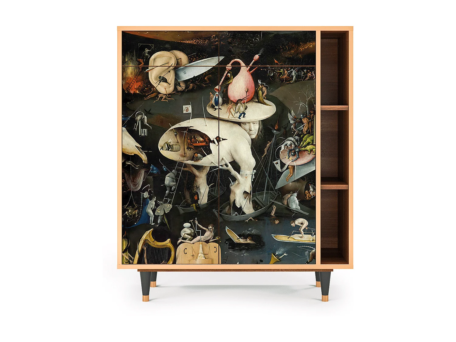 Aparador - 96х110х41 cm - BS6 - The Garden 2, Nogal