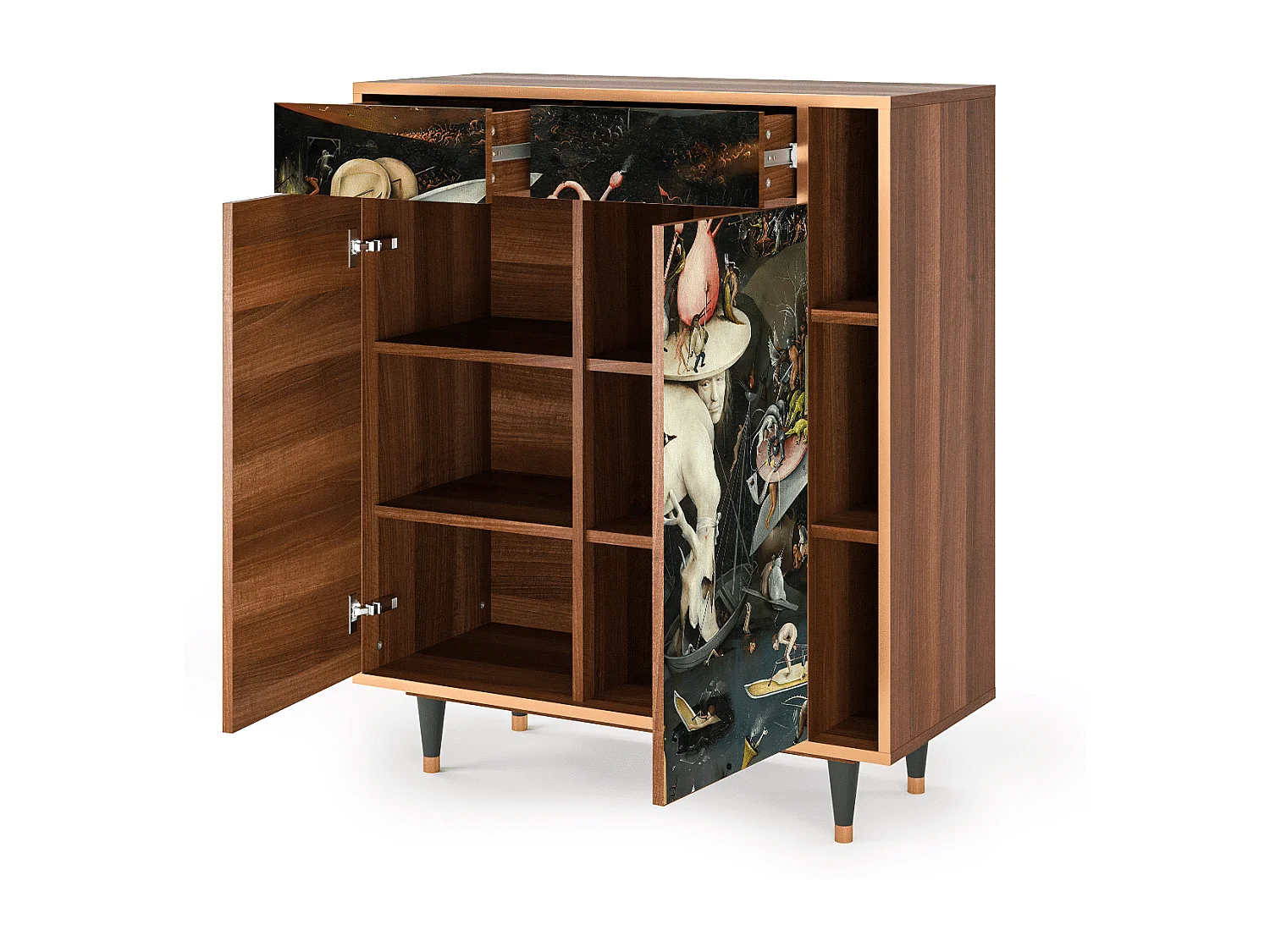 Buffet - 96х110х41 cm - BS6 - The Garden 2, Noyer