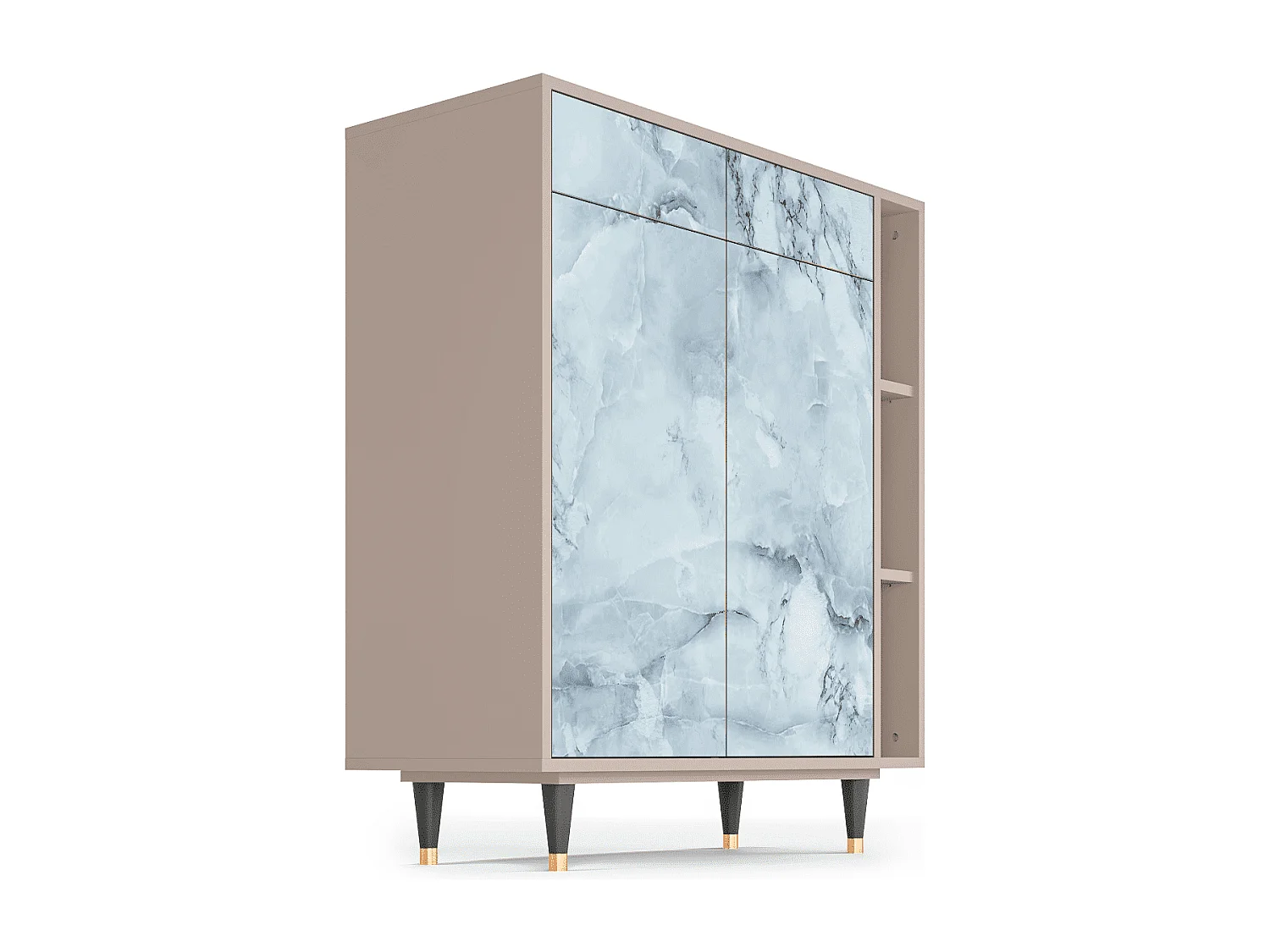 Dressoir - 96х110х41 cm - BS6 - Glacial Colour, Latte