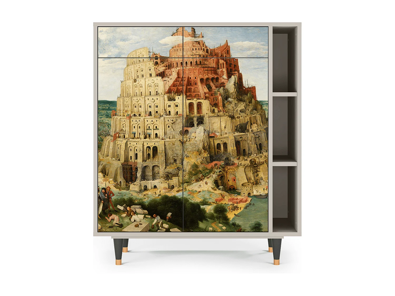 Dressoir - 96х110х41 cm - BS6 - Elder The Tower, Zand