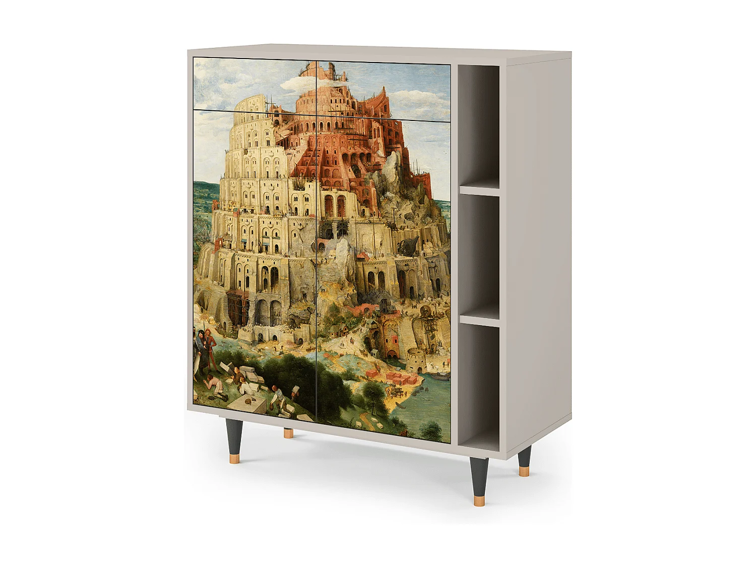 Dressoir - 96х110х41 cm - BS6 - Elder The Tower, Zand