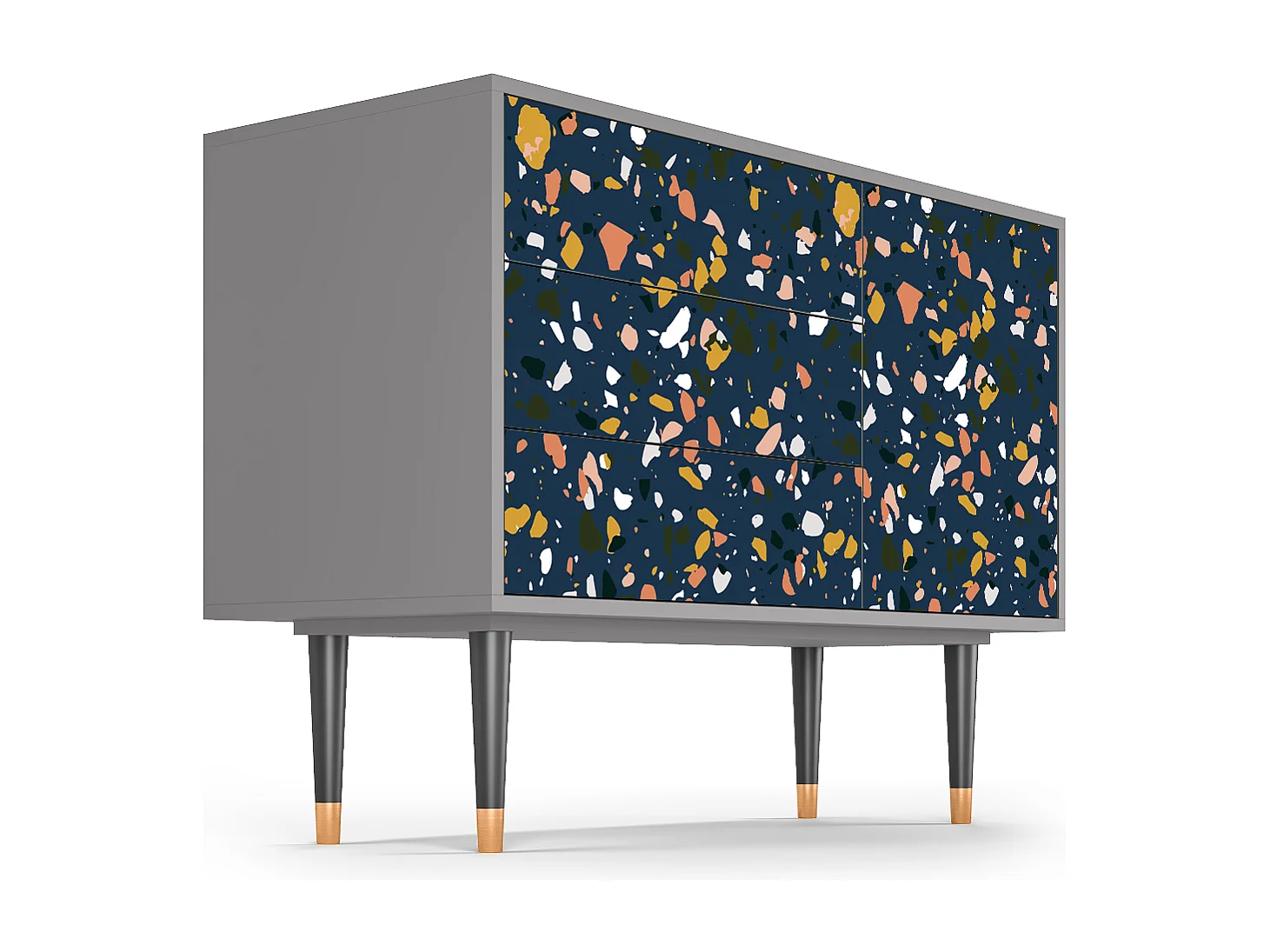 Buffet - 115х84х41 cm - S3 - Night Sky Langhterns, Gris