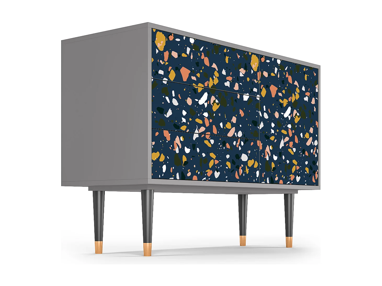 Buffet - 115х84х41 cm - S3 - Night Sky Langhterns, Gris