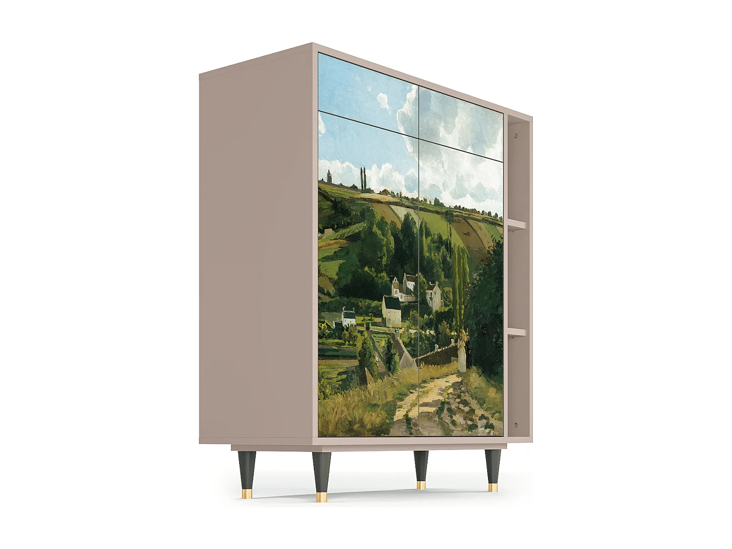 Buffet - 96х110х41 cm - BS6 - Jalais Hill by Pissarro, Latte