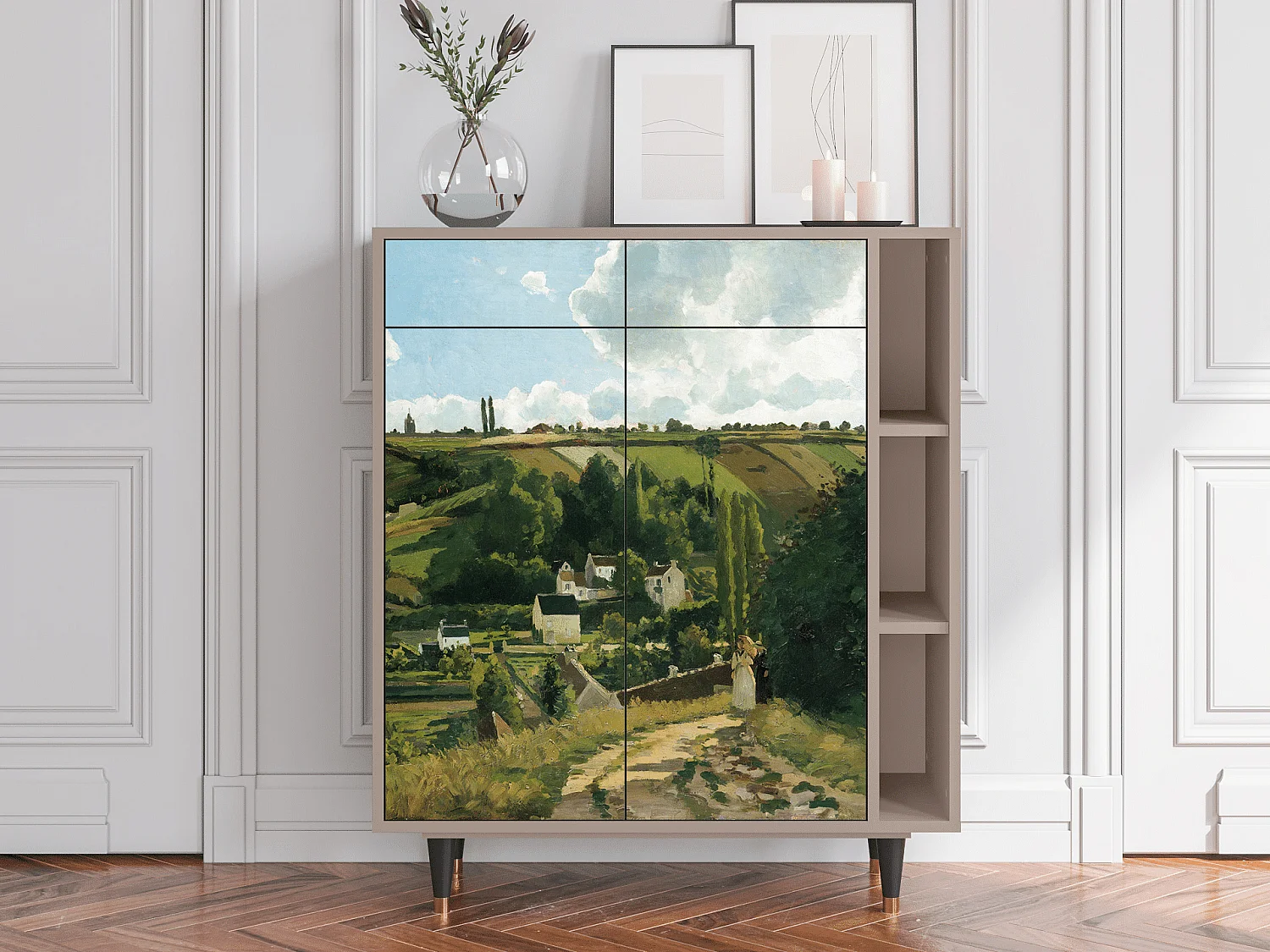 Dressoir - 96х110х41 cm - BS6 - Jalais Hill by Pissarro, Latte
