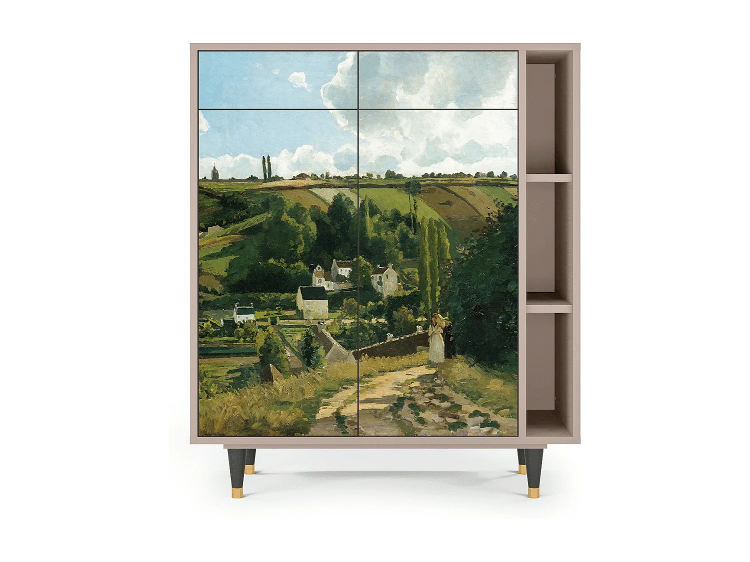 Dressoir - 96х110х41 cm - BS6 - Jalais Hill by Pissarro, Latte