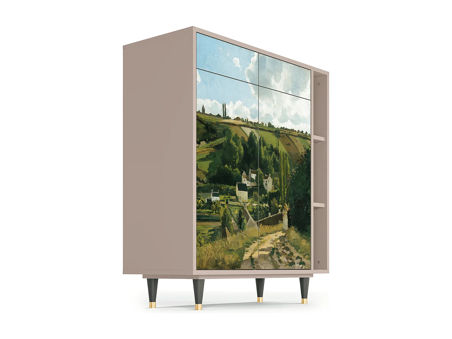 Dressoir - 96х110х41 cm - BS6 - Jalais Hill by Pissarro, Latte