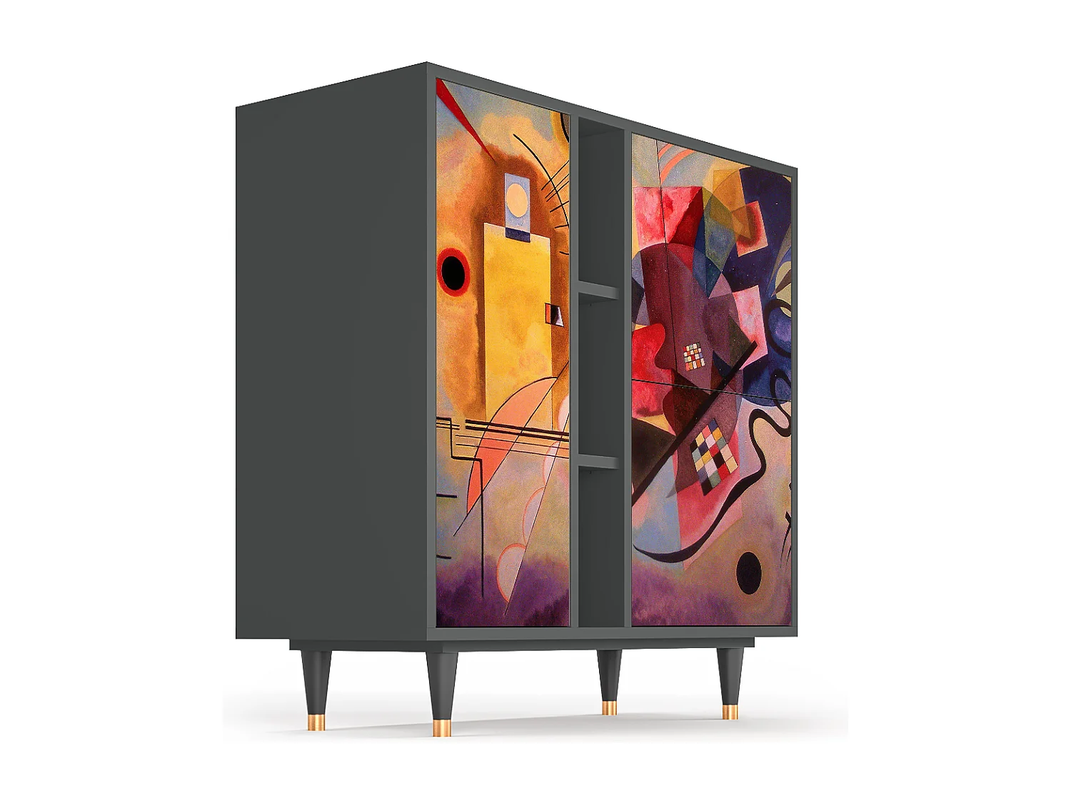 Aparador - 94х96х41 cm - BS5 - Modern Art, Antracita