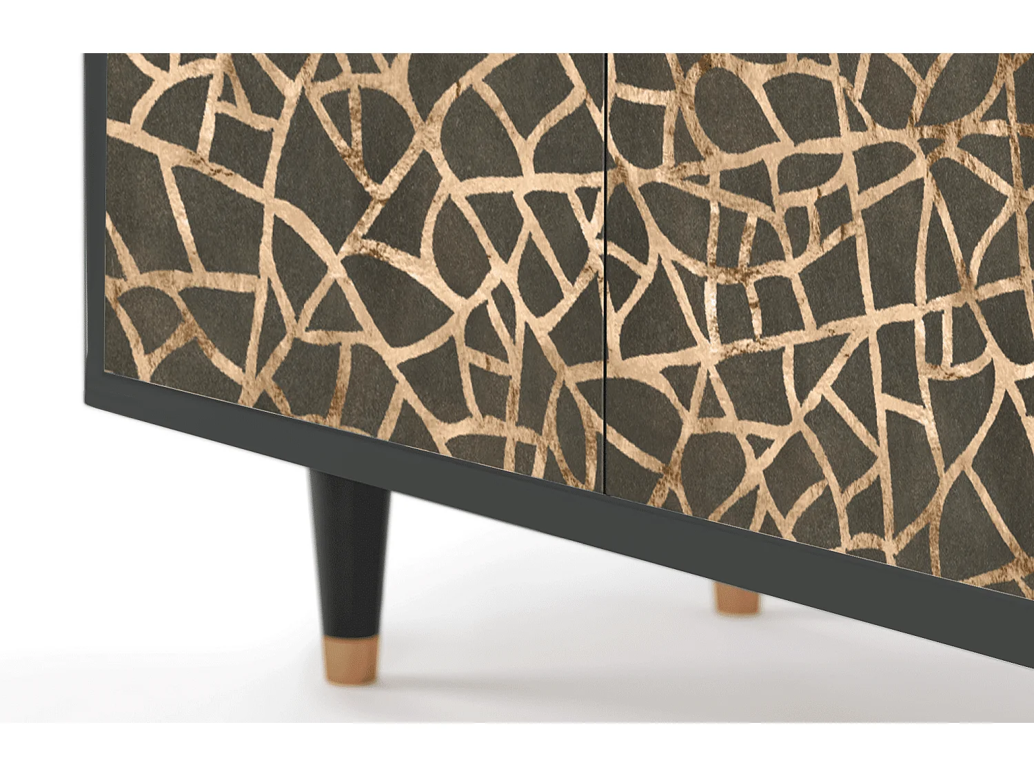 Dressoir - 94x96x48 cm - BS3 - Enlarged Leaf, Antraciet