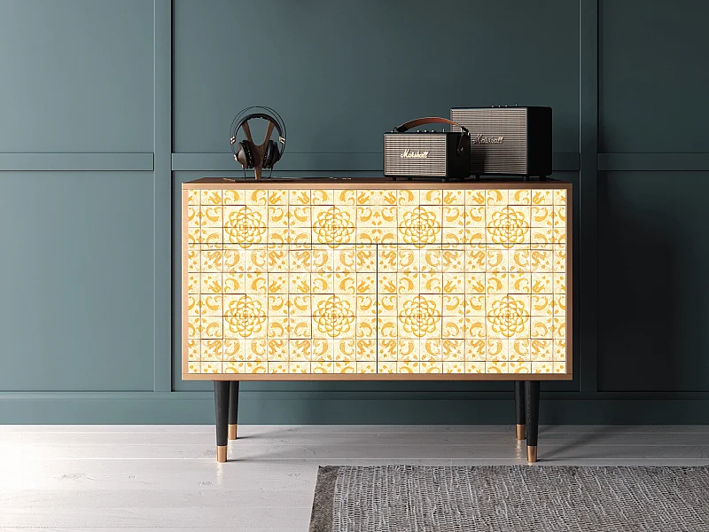 Credenza - 115x85x48 cm - BS4 - Sunshiny Tile, Sabbia