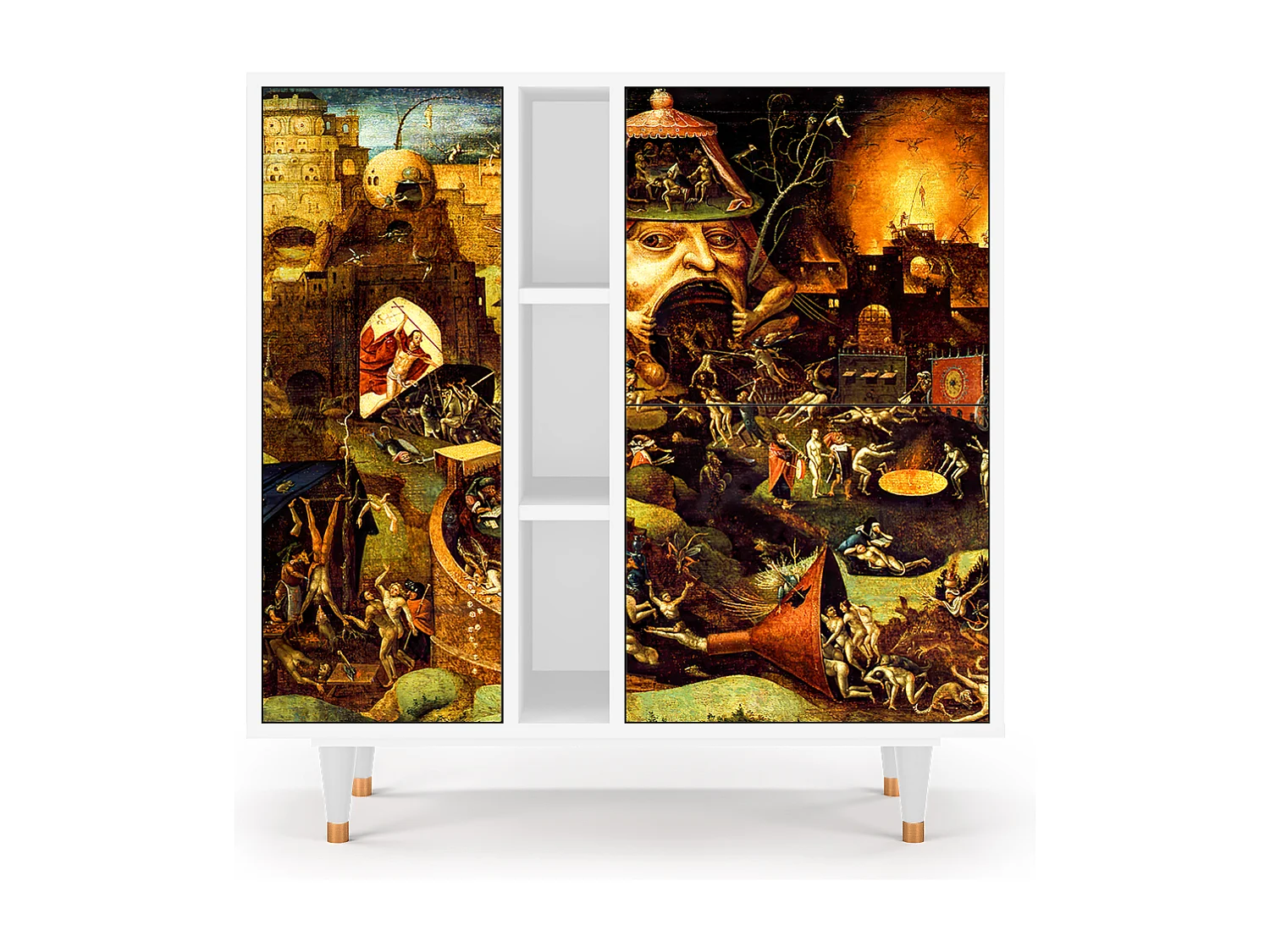 Buffet - 94х96х41 cm - BS5 - Christ in Limbo, Blanc