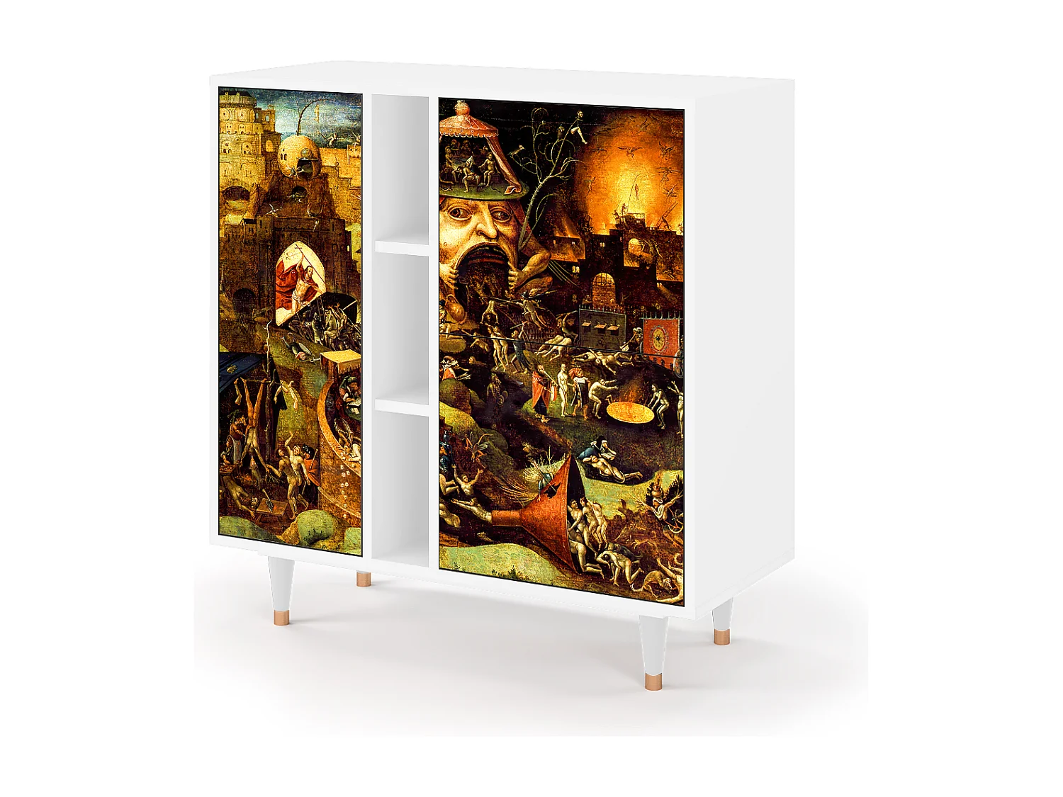 Buffet - 94х96х41 cm - BS5 - Christ in Limbo, Blanc